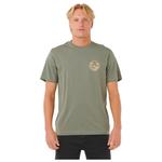 Rip Curl Maglietta Surf Trip Tee Shirt Cactus Green Presentazione