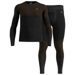 Odlo Funktionsunterwäsche Fundamentals Performance Warm Set M's Black Präsentation
