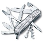 Victorinox Couteaux (couverts) Huntsman Silvertech Grey Argent Translucide Présentation