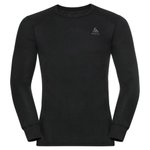 Odlo Intimo Tecnico Active Warm Eco Top Ls Crew Neck Black Presentazione