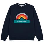 French Disorder Sweat Clyde Warmy Fd Dawn Broderie Bouclette Navy Présentation