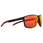 Red Bull Spect Sunglasses Drift Shiny Black Red Brown Red Mirror Overview