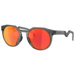 Oakley Sunglasses HSTN Matte Carbon Prizm Ruby Overview
