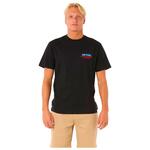 Rip Curl Maglietta Surf Revival Ding Repair Black Presentazione