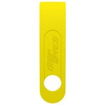 Flaxta Helmen Deep Space Silicone Goggle Clip Yellow Voorstelling