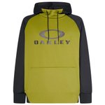 Oakley Sweatshirt Bark Dwr Fleece Hoody Black Fern Präsentation