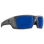 Spy Sunglasses Rebar Ansi Matte Gunmetal Ha Ppy Gray Green Polar W/ Dark B Overview