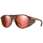 Smith Sonnenbrille Venture Matte Gold Dust Chromapop Glacier Photochromic Rose Gold Mirror Präsentation