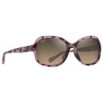 Maui Jim Zonnebrillen Hiluhilu Shiny Spotted Pink Havana Minéral Superthin Bronze Hcl Voorstelling