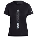 Adidas Camiseta de trail Terrex Agravic Shirt W Black Presentación