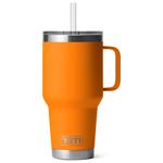 Yeti Mug Rambler 35 Oz (994 ml) Straw Mug Papaya Voorstelling