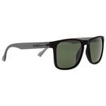 Red Bull Spect Leap Matt Black Transparent Green Green Polarized 