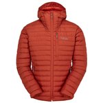 RAB Down jackets Microlight Alpine Jkt Tuscan Red Overview
