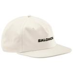 Salomon Berretto Logo Flat Cap Whisper White Presentazione