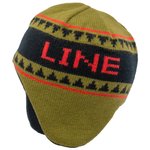 Line Mütze Heater Beanie Olive Präsentation
