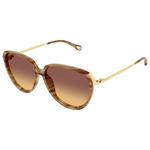 Chloé Sonnenbrille CH0406S 004 Havana Präsentation