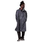 MAC IN A SAC Rain cape Poncho Festival Graphite Etch Overview