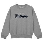 French Disorder Sweaters Clyde Patron Tricotin Heather Grey Voorstelling