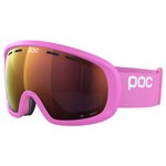 Poc Masque de Ski Fovea Mid Clarity Actinium Pink Spektris Orange Présentation