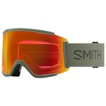 Smith Goggles Squad XL Fatigue Green Chromapop Everyday Red Mirror + Chromapop Storm Yellow Flash Overview