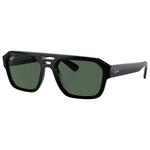 Ray Ban Sunglasses RB4397 Corrigan Polished Black Green G-15 Overview