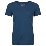 Ortovox Tee-shirt de rando 120 Cool Tec Clean W Deep Ocean Présentation