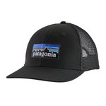 Patagonia Cap P-6 Logo Lopro Trucker Hat Black Präsentation