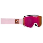 AZR Skibrille Track Otg Blanc Verni Rose Multicouche Präsentation