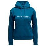 Black Diamond Sweatshirt W Heritage Wordmark Pull Over Hoody Indigo Overview