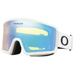 Oakley Maschera Target Line M Matte White Hi Yellow Presentazione