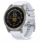 Garmin Horloge GPS Epix Pro Sapphire Edition Titane Silver Voorstelling
