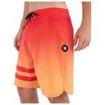 Hurley Badeshort Phantom Bp Degradee 18' Aloha Red Präsentation