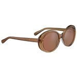 Serengeti Sunglasses Bacall Shiny Black Transparent Layer Polarized 555nm Overview