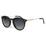 Binocle Eyewear Sunglasses California Metal Gold Black Grey Polarized Overview