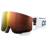 Poc Masque de Ski Nexal Mid Clarity Hydrogen White/Spektris Orange Présentation
