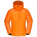 Norrona Doudoune Lyngen Down850 Hood Exuberance Gold Flame Présentation