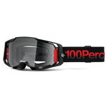 100 % Máscara MTB Armega Goggle Tzar - Clear Len Sred Presentación