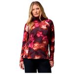Columbia Polaire Glacial IV Print 1/2 Zip Red Oxide Dyeflower Présentation