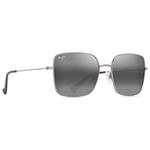 Maui Jim Lunettes de soleil Lipine Shiny Silver Neutral Grey MauiPure Présentation