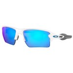 Oakley Zonnebrillen Flak 2.0 XL Polished White Prizm Sapphire Voorstelling