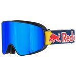 Red Bull Spect Skibrillen Rush Matt Blue Brown Blue Mirror Polarized Voorstelling