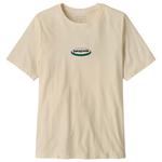Patagonia Camiseta '95 Oval Logo Undyed Natural Presentación