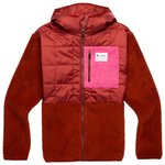 Cotopaxi Fleece Trico Hybrid Hooded Jacket W Rusty Rusty Voorstelling