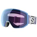 Salomon Maschera Radium Pro Ice Flow Sigma Photo Sky Blue Presentazione