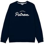 French Disorder Sudadera Clyde Patron Tricotin Navy Presentación