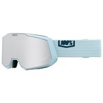 100 % Skibrille Snowcraft XL Mason Hiper Grey Blue Silver ML Mirror + Hiper Pink Turquoise ML Mirror Präsentation