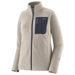 Patagonia Polaire W's R1 Air Jacket Birch White Présentation