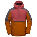 Volcom Skijacke Brighton Pullover Caramel Präsentation