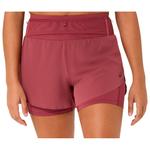Asics Pantaloncini da trail Fujitrail Elite W's Brisket Red Presentazione