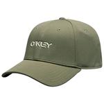 Oakley Gorra 6 Panel Stretch Metallic Hat Deep Olive Mist Presentación